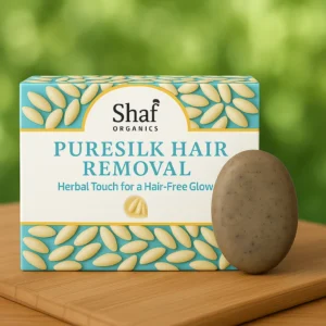 PureSilk – Herbal Facial Hair Removal Soap (100g)
